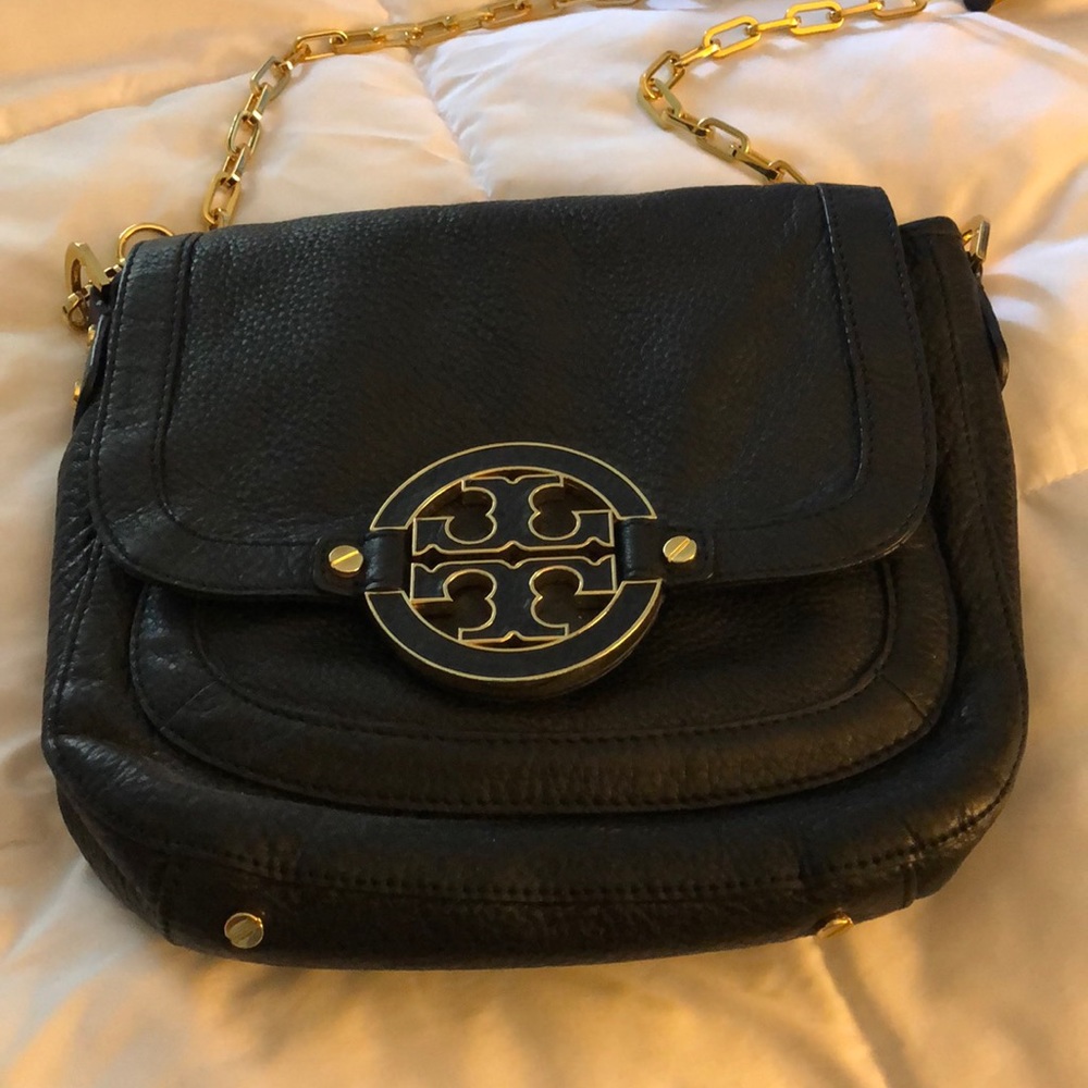 Tory Burch leather bag used once.